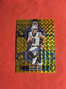 2024 Panini Mosaic Bryce Young #29 Reactive Yellow Mosaic Prizm Panthers 🔥 - Picture 1 of 4