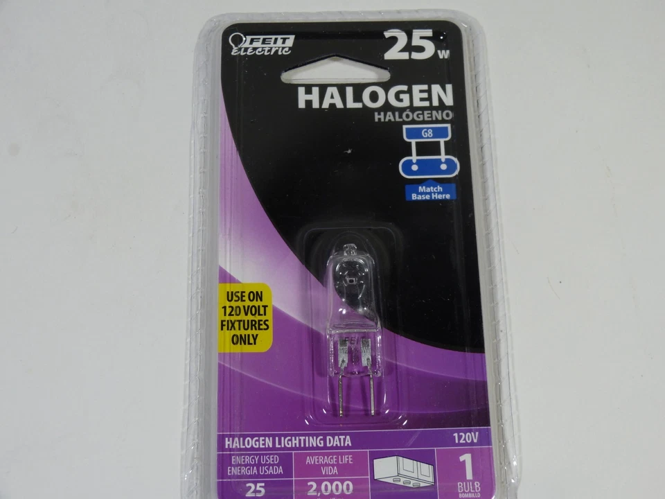 Feit Electric 25-Watt Bi-Pin T-4 Clear  Single Bulb - Image 1 of 1