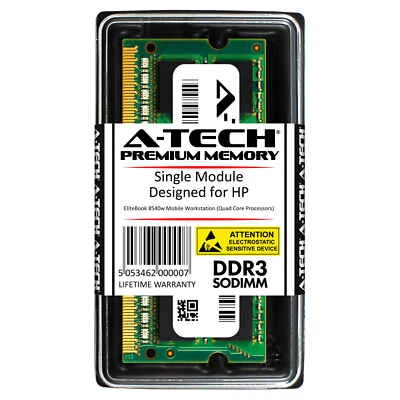 4GB PC3L-12800 HP EliteBook 850 G2 850 G1 8560p 2760p 8540w Quad Core Memory RAM - Image 1 of 2