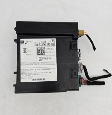 2017-2021 Chevrolet Colorado Audio Equipment Radio Receiver ID 84361175 OEM - Изображение 1 из 4