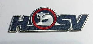 Holden Special Vehicle, HSV Sew/Iron on cloth patch, Embroidered 9.5 x 3.5 cm - Picture 1 of 4