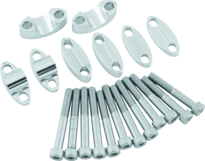 BikeMaster 铝制车把立管 7/8 英寸 - 银色 | 151988 — 第 1/3 张图片