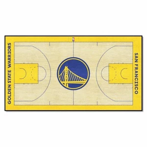 Golden State Warriors Fanmats Court Rug - Bild 1 von 1
