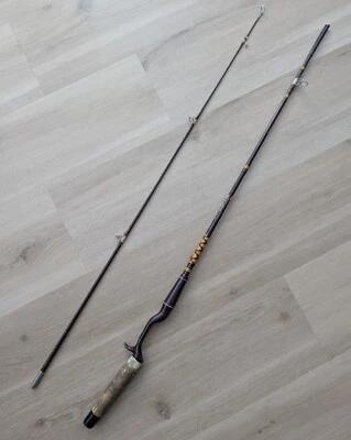 Vintage Abu Garcia Conlon 4 Star 2521-D 6' Medium Action 2 Piece Fishing Rod - Image 1 of 4