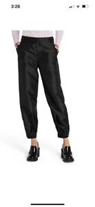 Kika Vargas x Target - SIZE XXS- Scallop Pocket Tapered Ankle Pants - Black NWOT - Picture 1 of 7