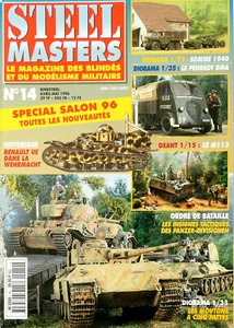 STEEL MASTERS n°14 - PEUGEOT DMA - M113 - RENAULT UE WEHRMACHT - PANZER - Photo 1/1