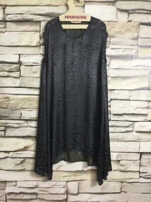 cocon.commerz PRIVATSACHEN ONEGING Kleid  aus BLOOMSILK in grau Größe 2 - Bild 1 von 4