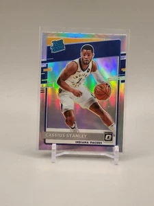 Cassius Stanley 2020-21 Donruss óptica clasificación #199 novato plata Holo Prizm - Imagen 1 de 2
