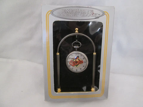 Sun Time Baltimore Orioles Executive Sports Pocket Watch Clock MLB Baseball Cover