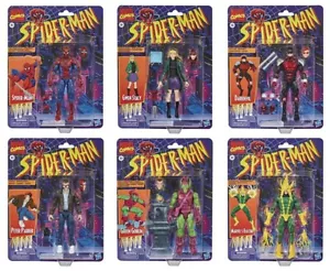 Spider-Man Marvel Legends Retro Wave 1 Colección Set De 6 Estuche Precintado - Imagen 1 de 6