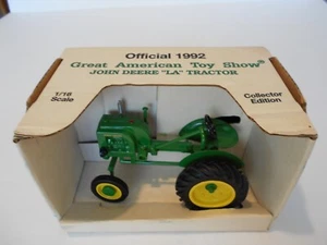1992 SpecCast 1:16th Scale John Deere "LA" Tractor, #178 Great American Toy Show - Picture 1 of 14