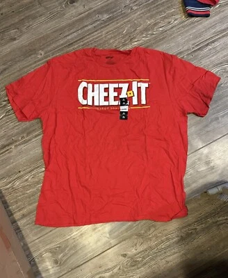 Camisa Kellogg's Cheez-It Talla Extra Extra Extra Grande 3XL XXXL Marca Queso Foto 1 de 4
