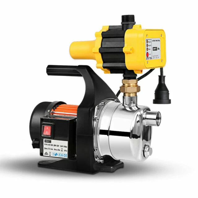 Giantz Stage 1500W High-Pressure Water Pump - Yellow