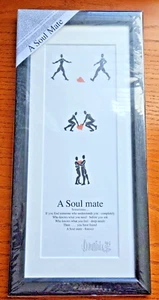 Art Print A Soul Mate Anna Nielsen Irish Artist Signed Numbered Framed 347/750 - Picture 1 of 6