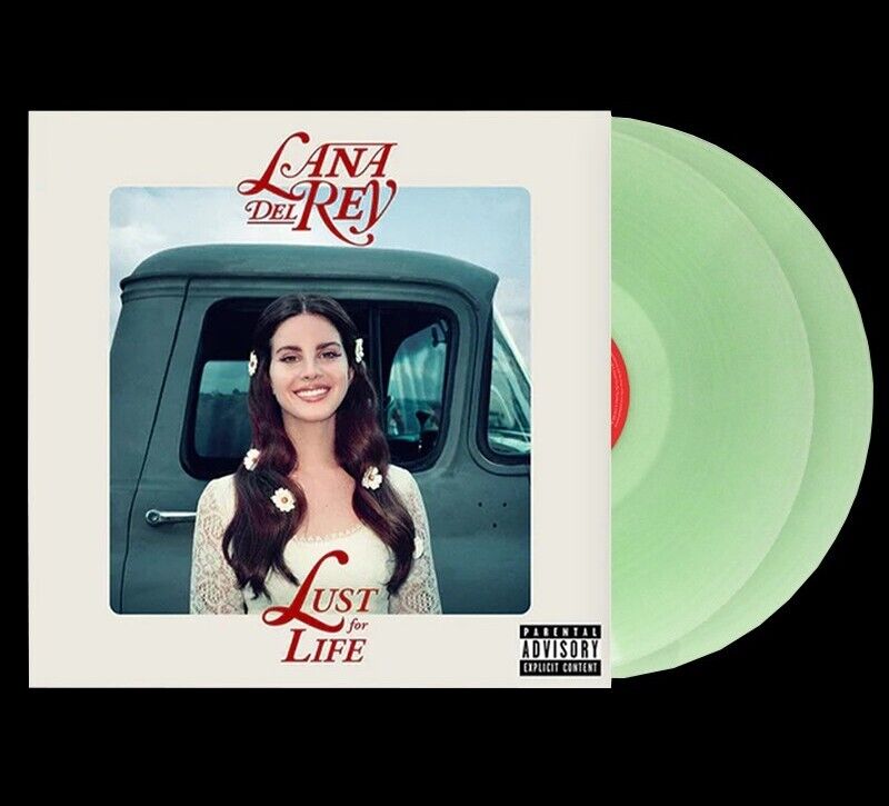 Lana Del Rey Lust For Life Coke Bottle Clear Vinyl 2 LP Urban Outfitters PreSale