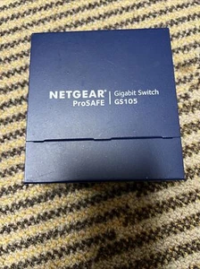 NETGEAR GS105 PROSAFE 5 PORT GIGABIT SWITCH - Picture 1 of 6