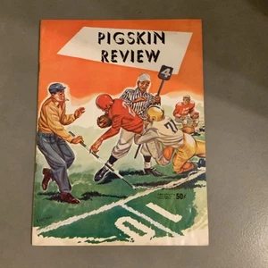 1955 Pigskin Preview USC TROJANS vs Texas Longhorns Football Program NCAA #200 - Picture 1 of 3