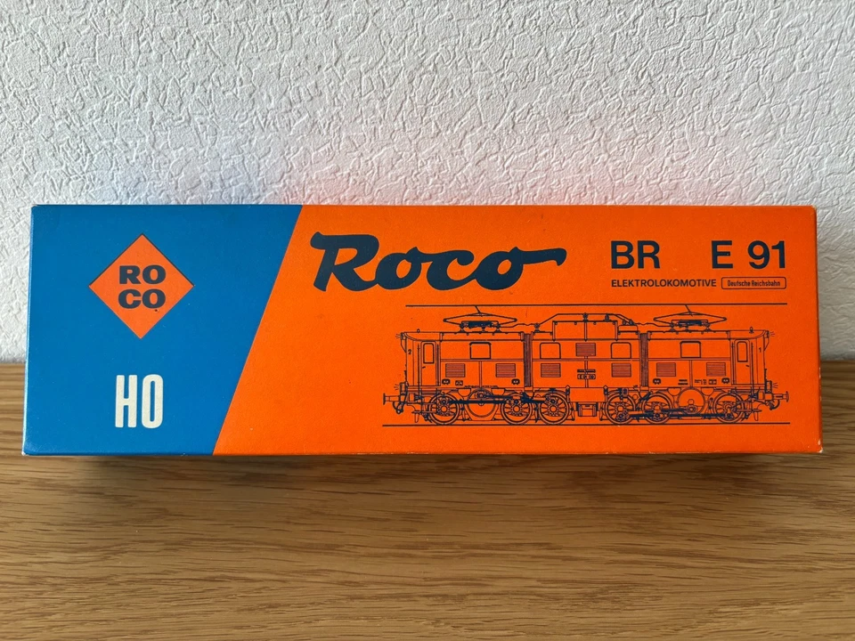 Roco Elektrolok BR E 91 (04139 B) H0 der Deutsche Reichsbahn, braun - Bild 1 von 4