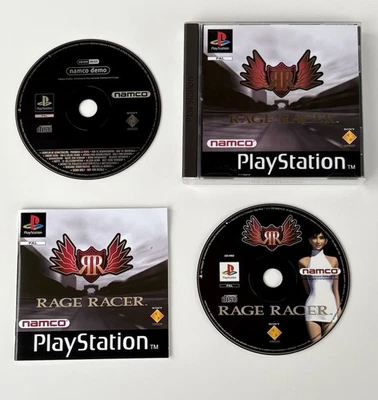 Rage Racer - Sony PlayStation 1 PS1 Spiel mit Anleitung CIB PAL in OVP !! - Bild 1 von 4