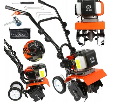 BENZIN BODENFRÄSE GARTENHACKE KULTIVATOR MOTORHACKE GARTENFRÄSE BODENHACKE 30CM - Bild 1 von 4