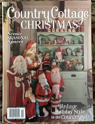 Country Cottage Christmas The Cottage Journal Mag 2024 Scenic Seasonal Spaces - Image 1 of 2