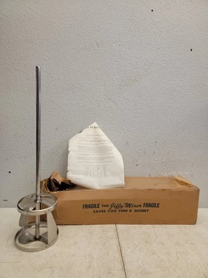 Jiffy Mixer ES 2-5 Gallon Paint Mixer, All Stainless Steel - Immagine 1 di 4