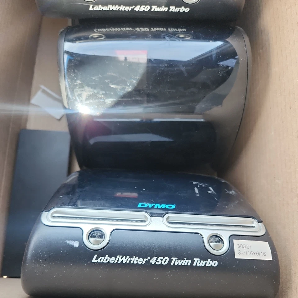 Lote de 4 Dymo LabelWriter 450 Twin Turbo Foto 1 de 2