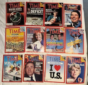1984 TIME MAGAZINES - 34 Issues Job Lot Collection Bundle Vintage Great Photos - Bild 1 von 14