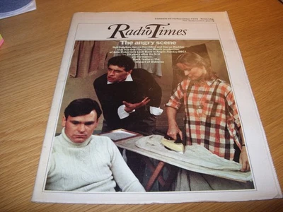 Vintage RADIO TIMES wc 20th Nov 1976 - DR WHO Episode DEADLY ASSASSIN, etc - Image 1 of 2