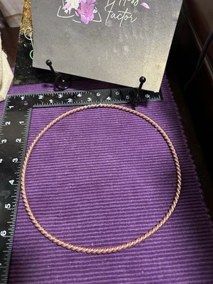 Anillo tensor de cobre hecho a mano codo sagrado calibre 10 Foto 1 de 2