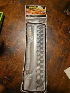 💥Hollywood WS-111 Wind Silencer For A Quiet  Ride Chrome Plated 1970 NOS!💥 - Picture 1 of 5