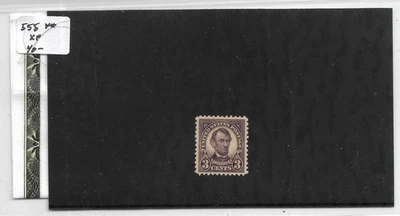 3c Lincoln, Sc #555, MNH XF w/PSE Cert (64487) - Image 1 of 2