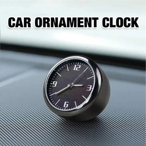 ☆Car Dashboard Clock Mini Luminous Car Quartz Clock Portable Decor R4N5 - Picture 1 of 12