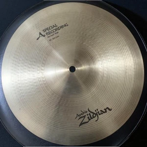 Zildjian Special Recording Cymbal Top 12 Inch Drums No Cracks - Picture 1 of 2
