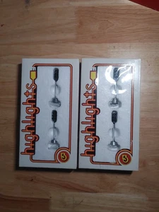 2 Bachmann Highlights Lighted Landscape HO Scale Model Train Crossing #42433 - Picture 1 of 2