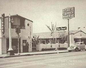 SAN CLEMENTE El Camino Real TRAVEL INN Photo Print 1526 11" x 14" - Picture 1 of 1