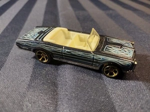 Hot Wheels 1967 Pontiac GTO Convertible Blue Frame Diecast 2007 Loose No Package - Picture 1 of 5