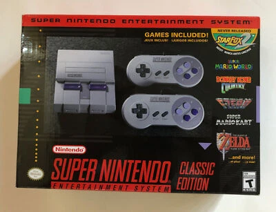 Super Nintendo Entertainment System: Super NES Classic Edition - New (UnOpened) - Image 1 of 4