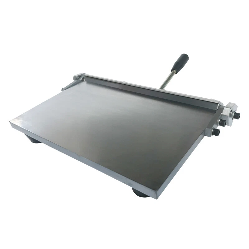 Máquina plegable manual de papel PU de cuero de 350 mm/14"" para plegar hojas de acero inoxidable Foto 1 de 4