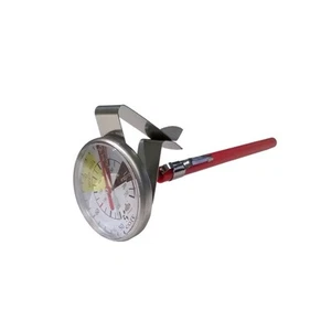 Milchkännchen Krug Thermometer mit Befestigungsclip Espressomaschine Teile NEU Temp  - Bild 1 von 1