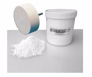 Optical Grade High Purity Cerium Oxide Polishing Compound - 1 Lb & 4" Felt Wheel - Picture 1 of 2