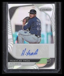 HUASCAR YNOA 2020 Panini Prizm Rookie Autographs Braves RC
