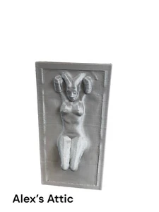 NSFW Twi lek in Carbonite (3d printed) Unfinished 6 inches - Picture 1 of 2