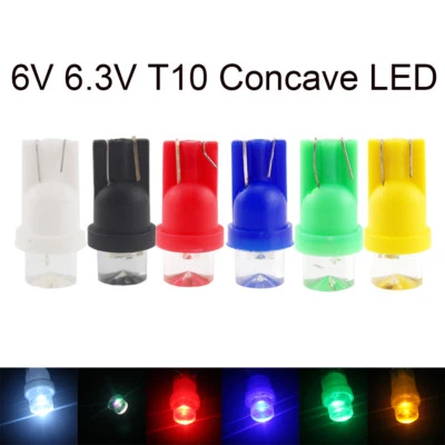 100Pcs DC 6V 6.3V T10 W5W LED 194 168 921 2825 Led Bulb Light Battery Car Lamp - Image 1 of 4