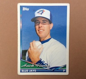 1994 TOPPS BASEBALL CARD #39 HUCK FLENER BLUE JAYS Trading Card