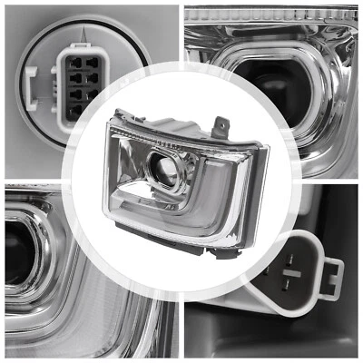 For 2023-24 ISUZU NPR-HD NRR NQR Left Side Headlight Assembly Halogen Headlamp Foto 1 de 4