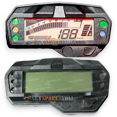 Digital Speedometer Tachometer Gauge Compatible With Yamaha Fz16 Fazer FZ-S V2 - Image 1 of 4