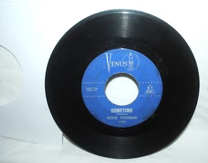 Gene Thomas, SOMETIME / EVERYNIGHT, 45 rpm record, G/VG, Venus 1439/1440, scarce - Picture 1 of 2