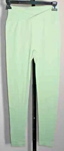 Aura Women's Light Green Ribbed Leggings Size S - Picture 1 of 2