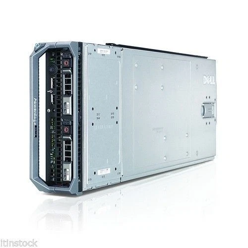 Dell PowerEdge M610 Blade Server 2 x SIX Core XEON L5640 2.26GHz 48GB RAM 2x146G - Image 1 of 1